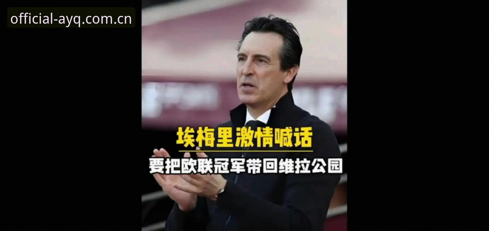 爱游戏足球直播2026最新版本 阿斯顿维拉30年冠军荒终结,埃梅里如何成就欧联杯五冠王传奇?